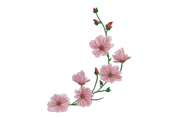 Pink Floral Branch