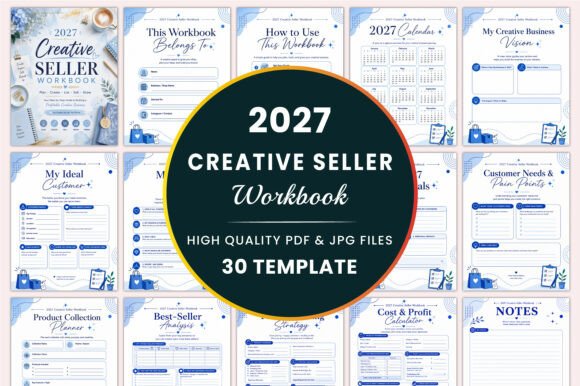 2027 Creative Seller Workbook KDP