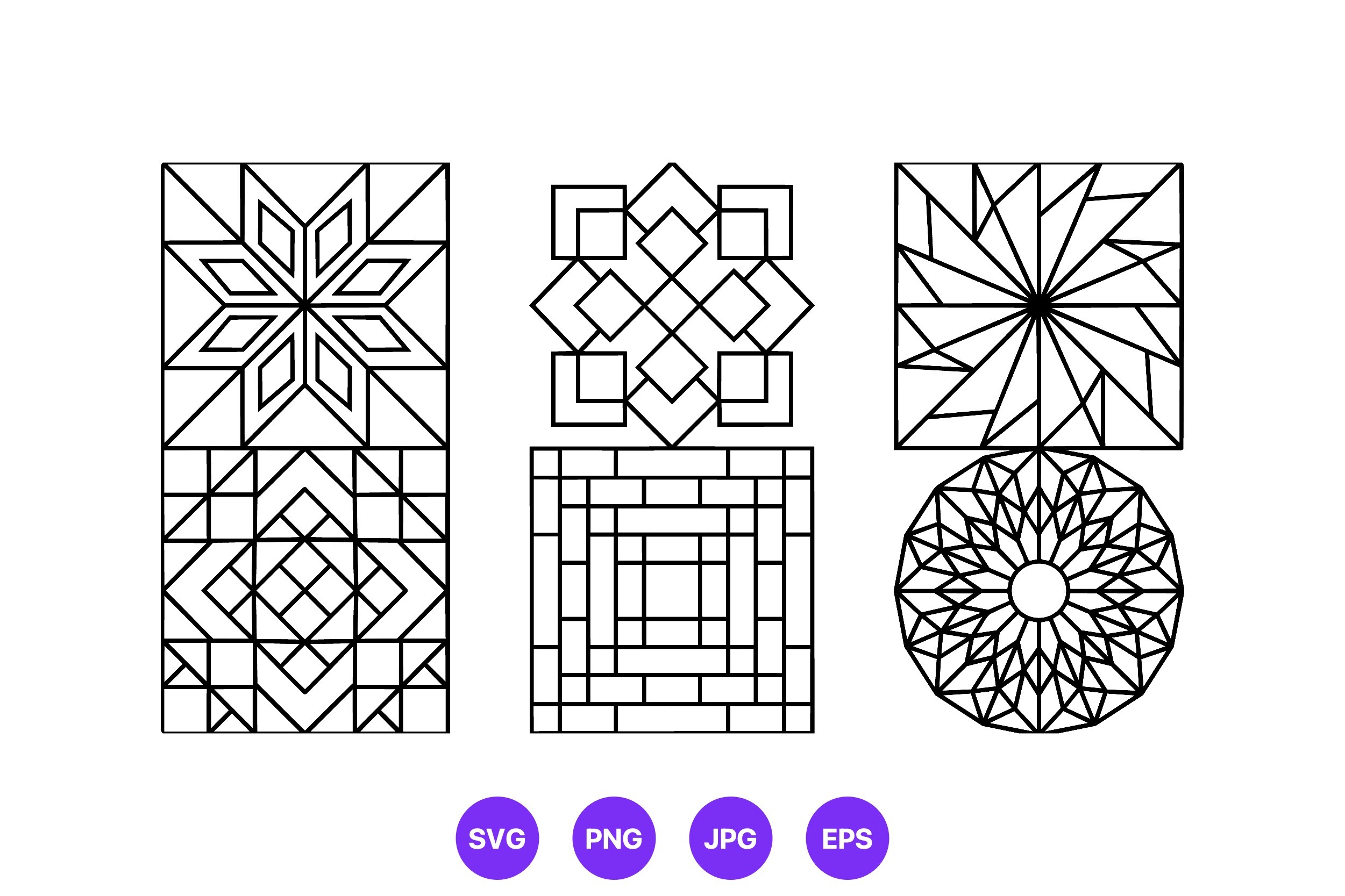 Geometric Line Art Collection