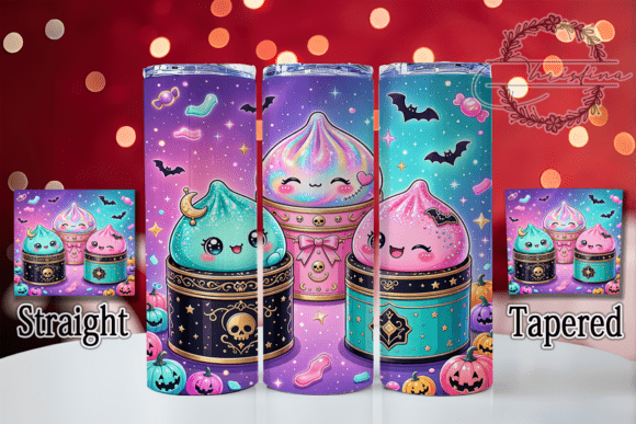 Kawaii Dumplings Halloween 20oz Tumbler