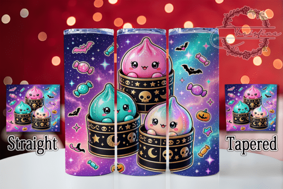 Kawaii Dumplings Halloween 20oz Tumbler