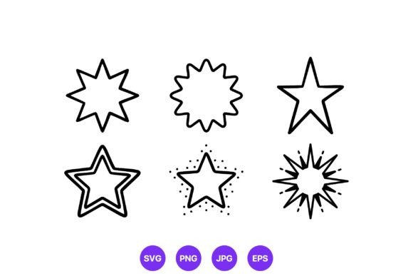 Naive Starburst Shape Collection