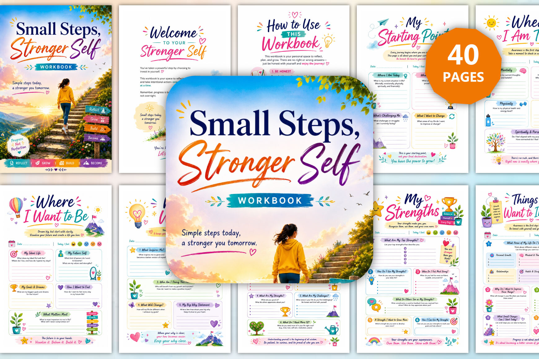 Small Steps, Stronger Self Workbook