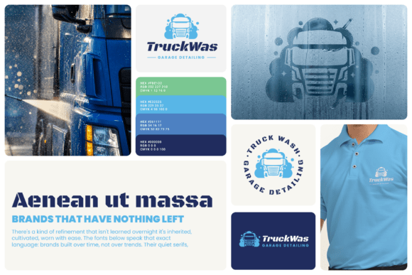 Truck Wash | Garage Detailing | Logo