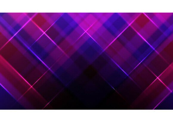 Abstract Tech Neon Diagonal Background