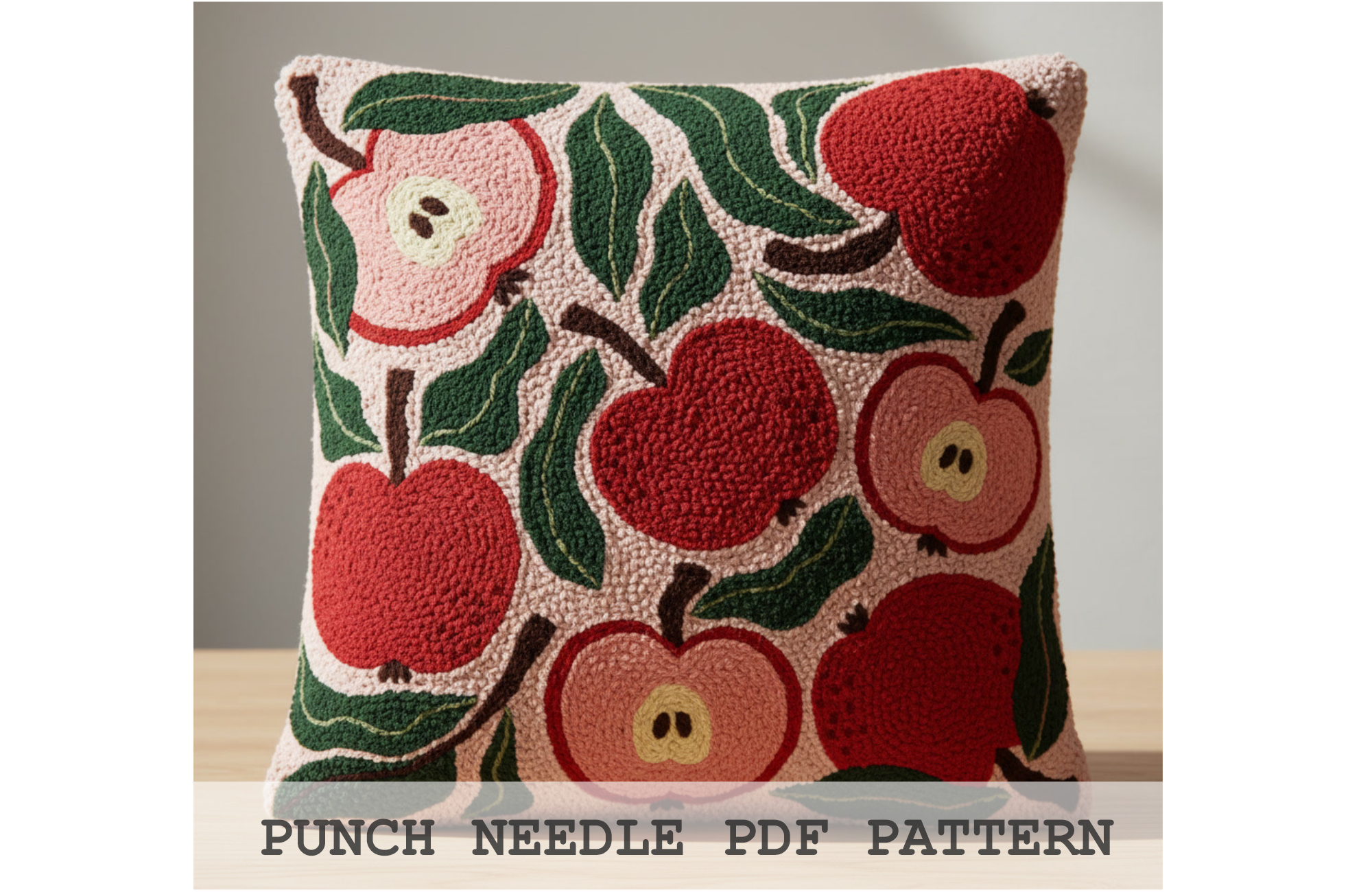 Apple Orchard Punch Needle Pattern
