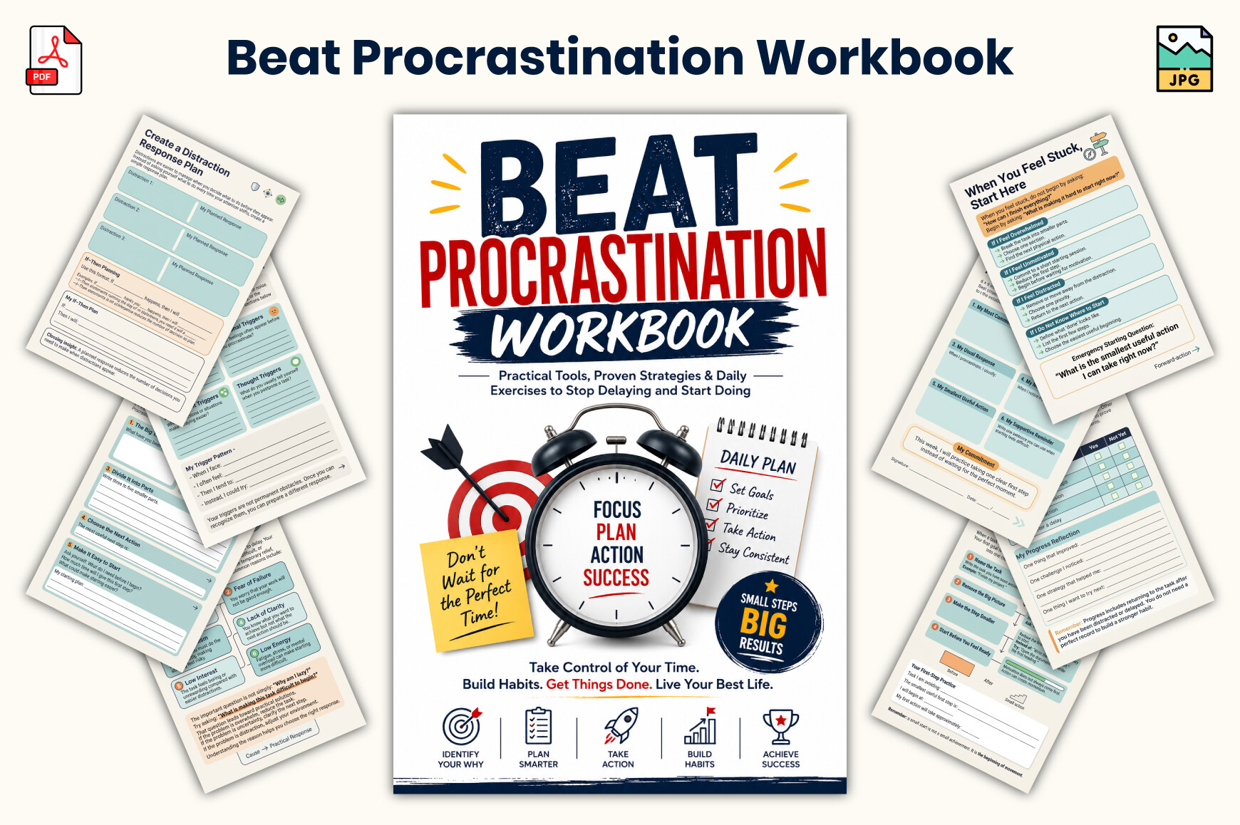 Beat Procrastination Workbook