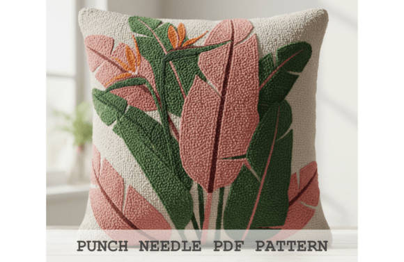 Bird of Paradise Leaf Pattern