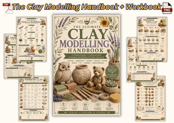 Clay Modelling Handbook & Workbook
