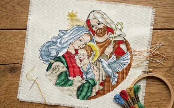CrossStitch Pattern Holy Family of Jesus