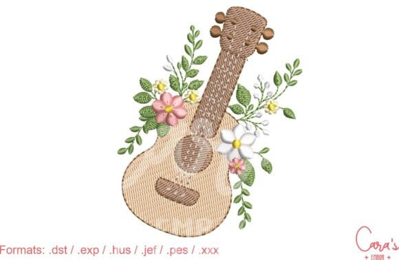 Flowery Guitar
