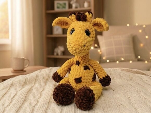Marigold Giraffe Pattern