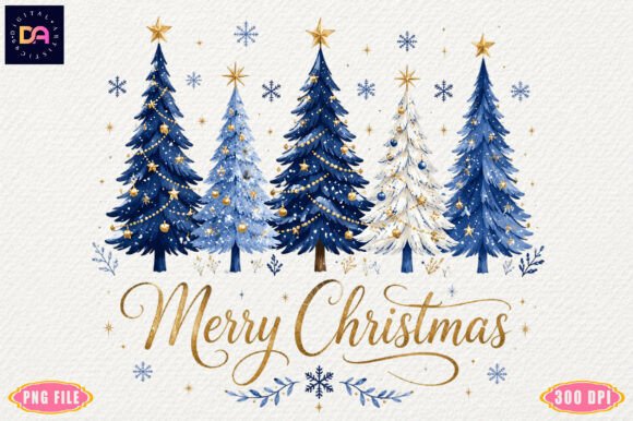 Merry Christmas Sublimation Tree PNG Graphic T-shirt Designs By Digital Artistic99