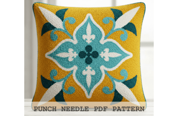 Moroccan Fleur Mandala Pattern