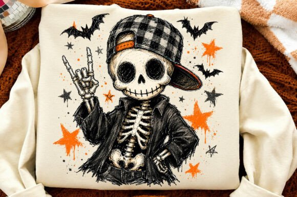 Retro Halloween Toddler Boy Png Graphic Illustrations By daily.arts