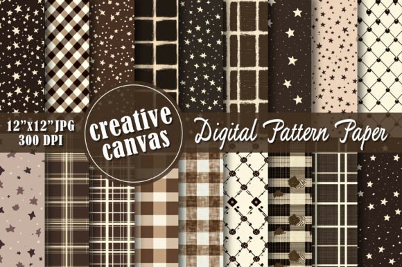 Rustic Plaid & Gingham Patterns