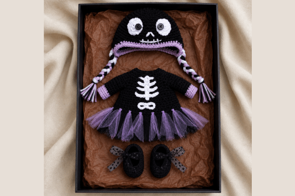 Skeleton Ballerina Doll Clothes Pattern