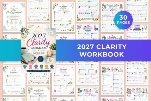 2027 Clarity Workbook KDP Interiors