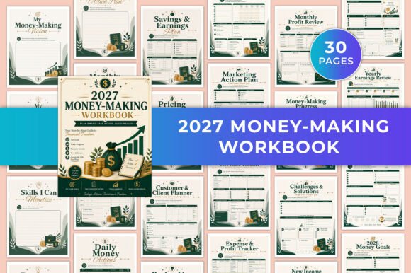 2027 Money-Making Workbook KDP Interiors