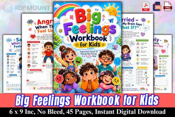 Big Feelings Workbook for Kids