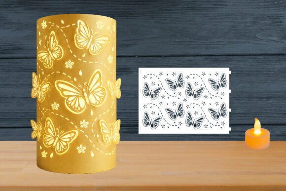 Butterflies Paper Lantern, Butterfly Svg