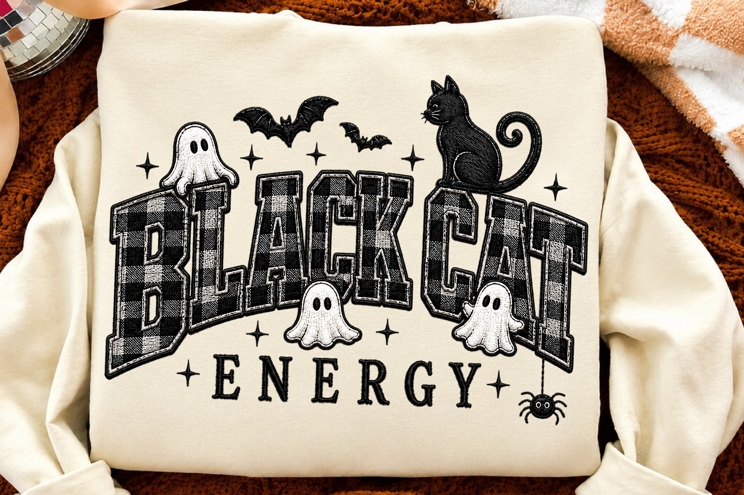 Halloween Black Cat Energy Png