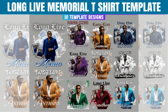 Long Live Memorial T Shirt Design