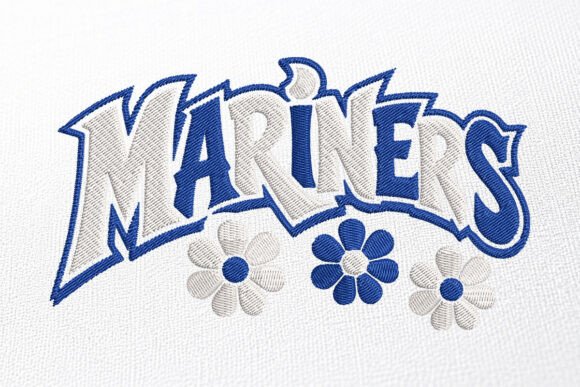 Mariner Mascot Machine Embroidery