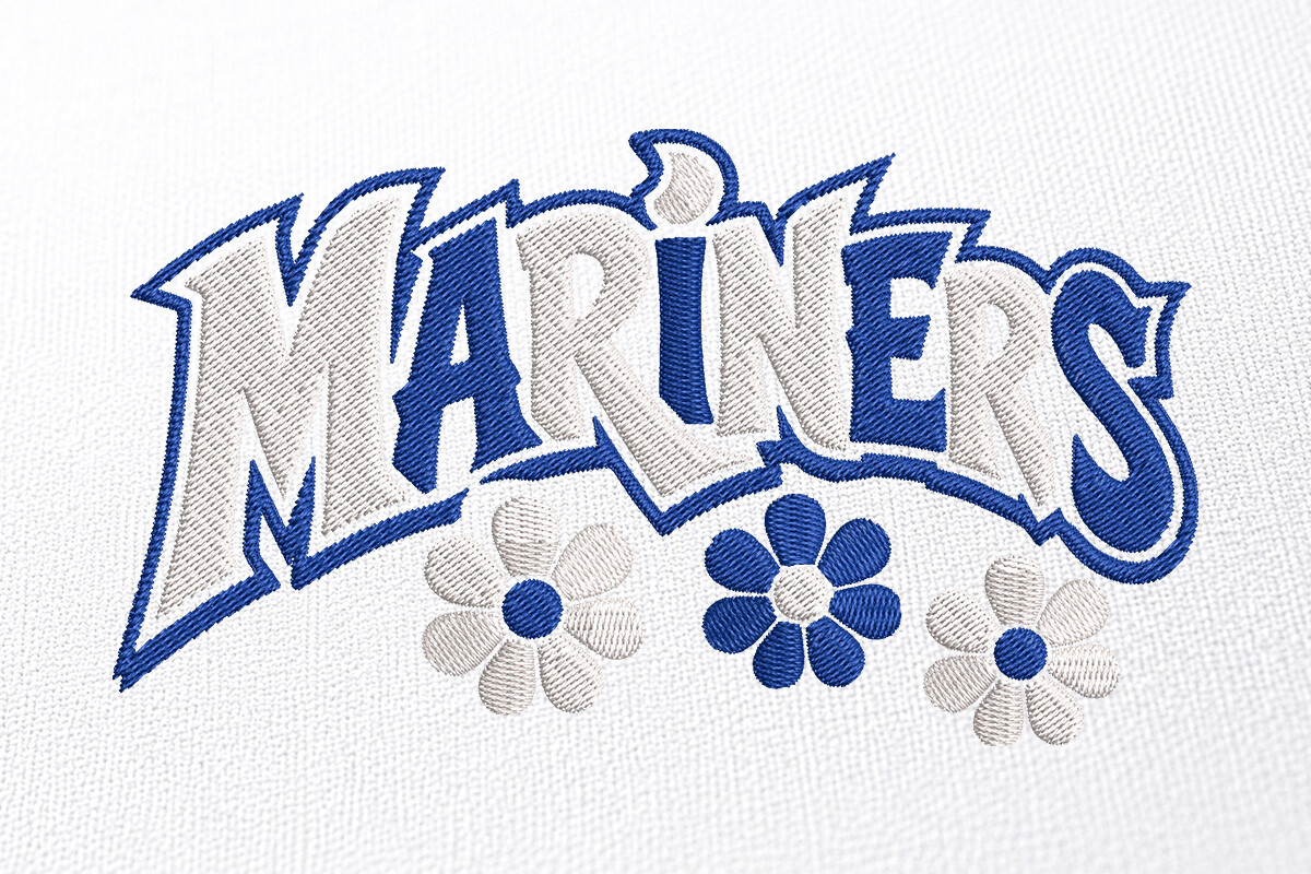 Mariner Mascot Machine Embroidery