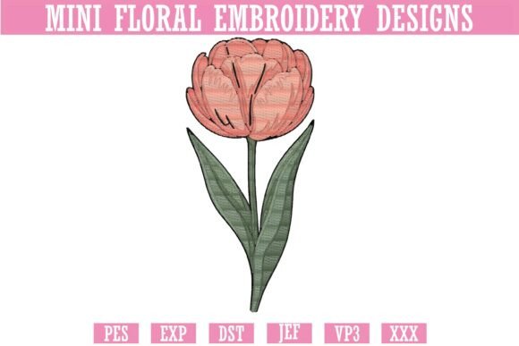 Mini Floral Embroidery Designs