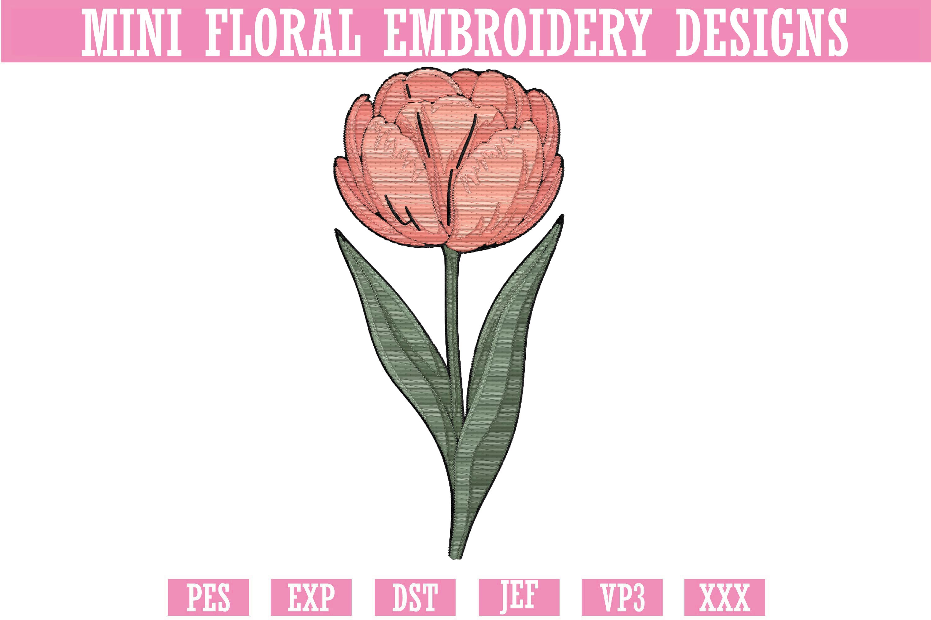 Mini Floral Embroidery Designs