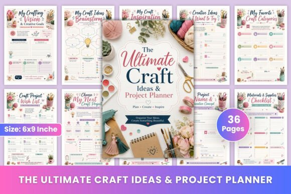 The Ultimate Craft Ideas & Project Plann