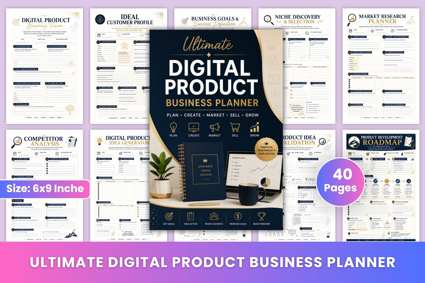 Ultimate Digital Product Business Planne