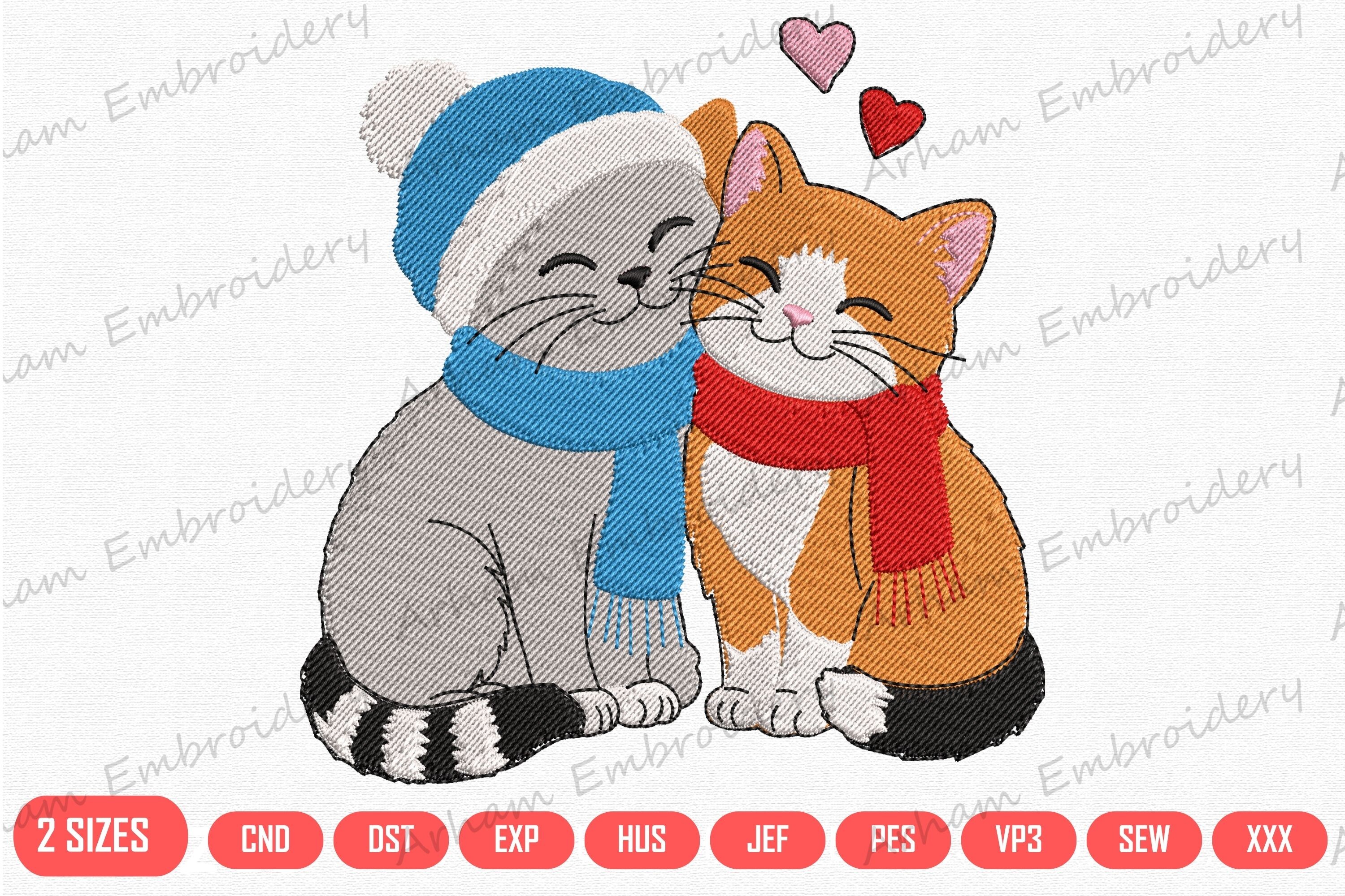 Valentine Cats
