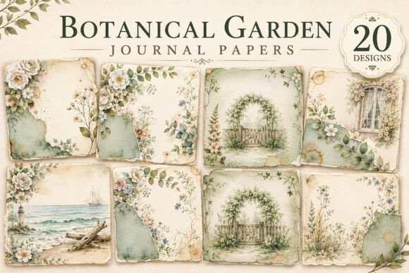 Botanical Garden Junk Journal