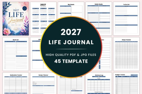 2027 Life Journal KDP Interiors