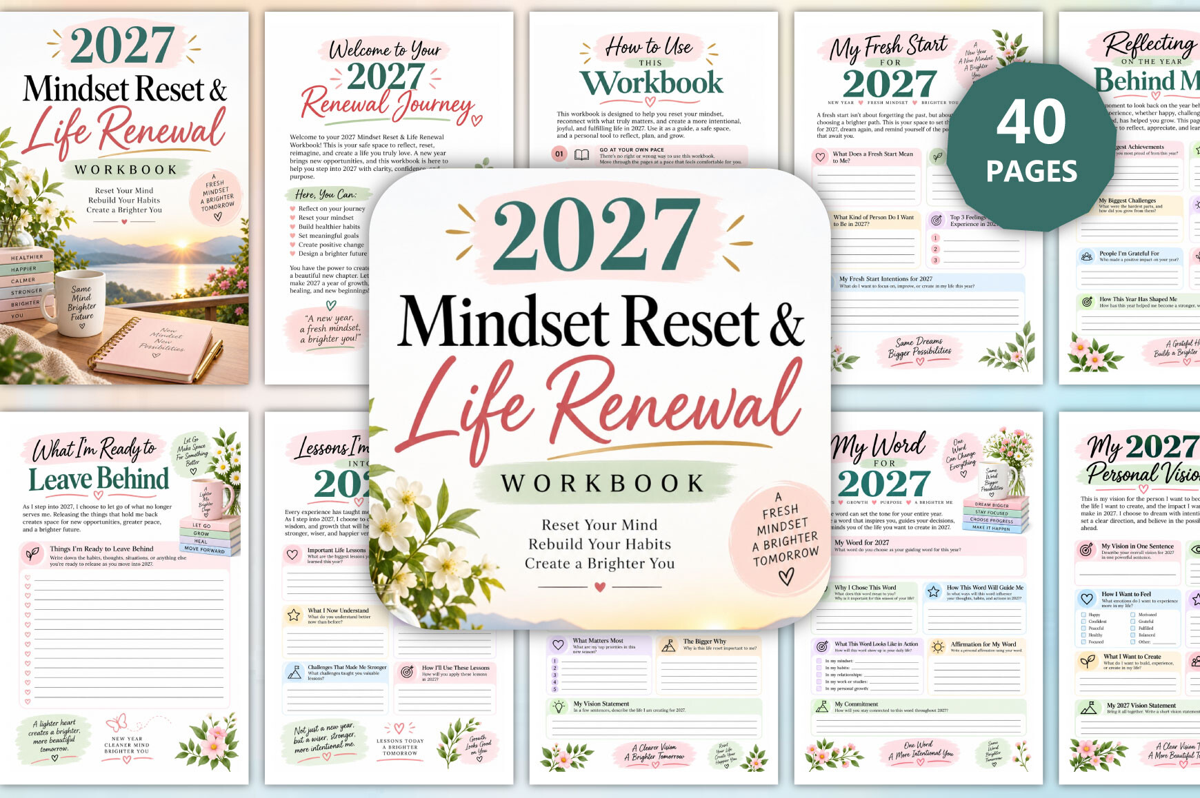 2027 Mindset Reset & Life Renewal Workbo