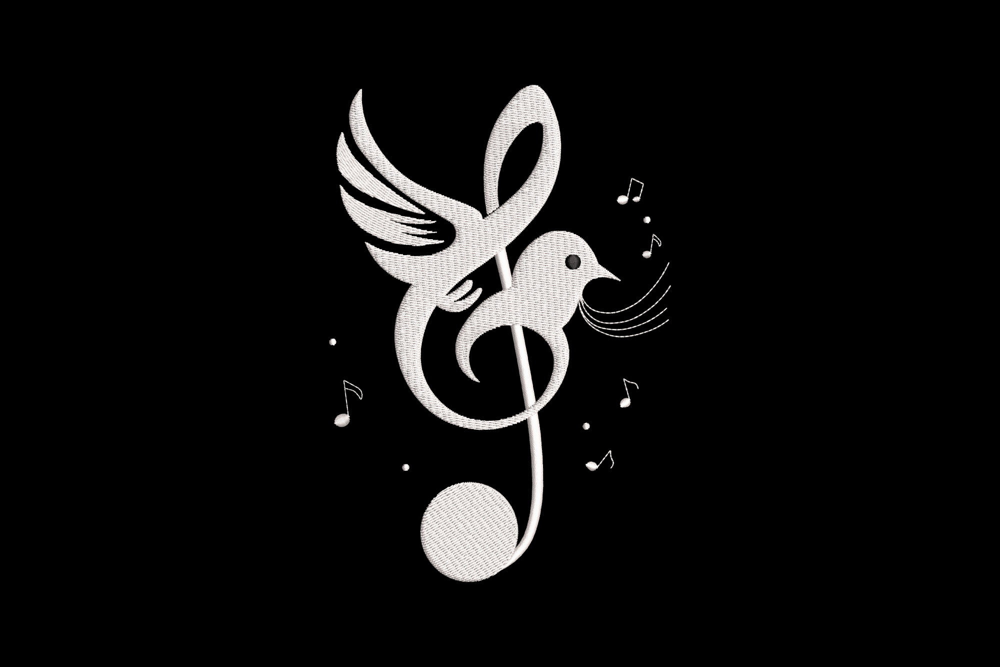Bird Treble Clef
