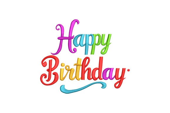 Colorful Happy Birthday