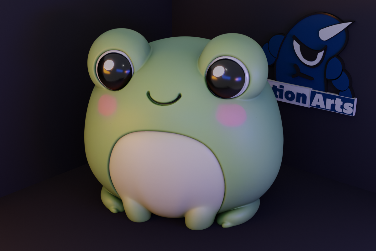 Cute Frog 3D Print Model – Beginner-Friendly STL, Chubby Smiling Frog - Image 4