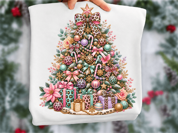 Leopard Santa Christmas PNG Sublimation