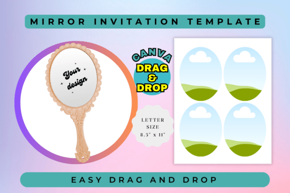 Mirror Invitation Template