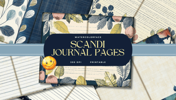 Scandinavian Junk Journal Pages