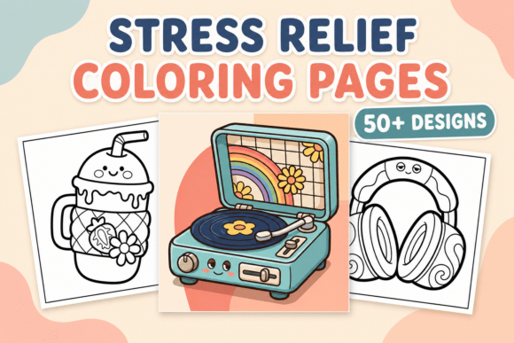 Stress Relief Coloring Pages #2