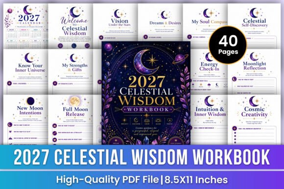 2027 Celestial Wisdom Workbook | Cosmic