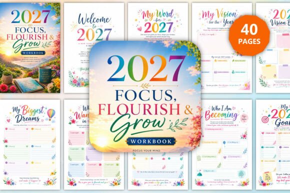 2027 Focus, Flourish & Grow Workbook