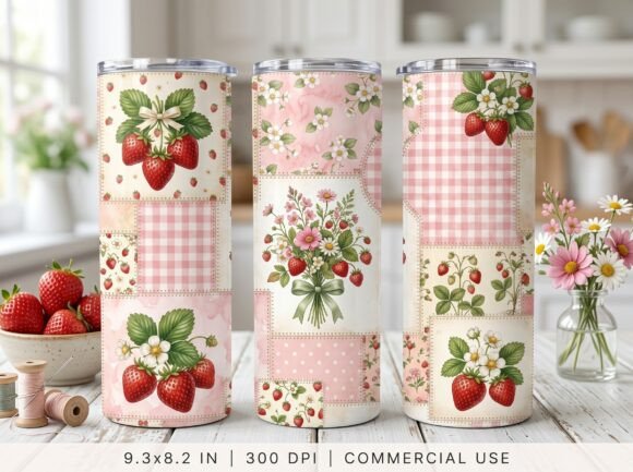 Coquette Floral Tumbler Wrap 20oz,40oz