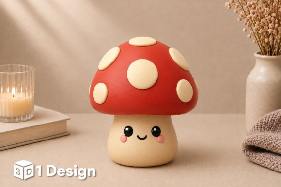 Christmas Fireplace STL File for 3D Printing – Festive Holiday Decor - Image 9