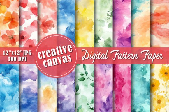 Floral Seamless Digital Paper