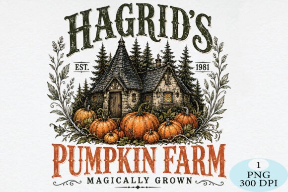 Highlands Pumpkin Farm Halloween PNG